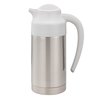 Service Ideas SteelVac Creamer, Vacuum Insulated Carafe, Stainless Vacuum, 0.7 Liter S2SN70WHT